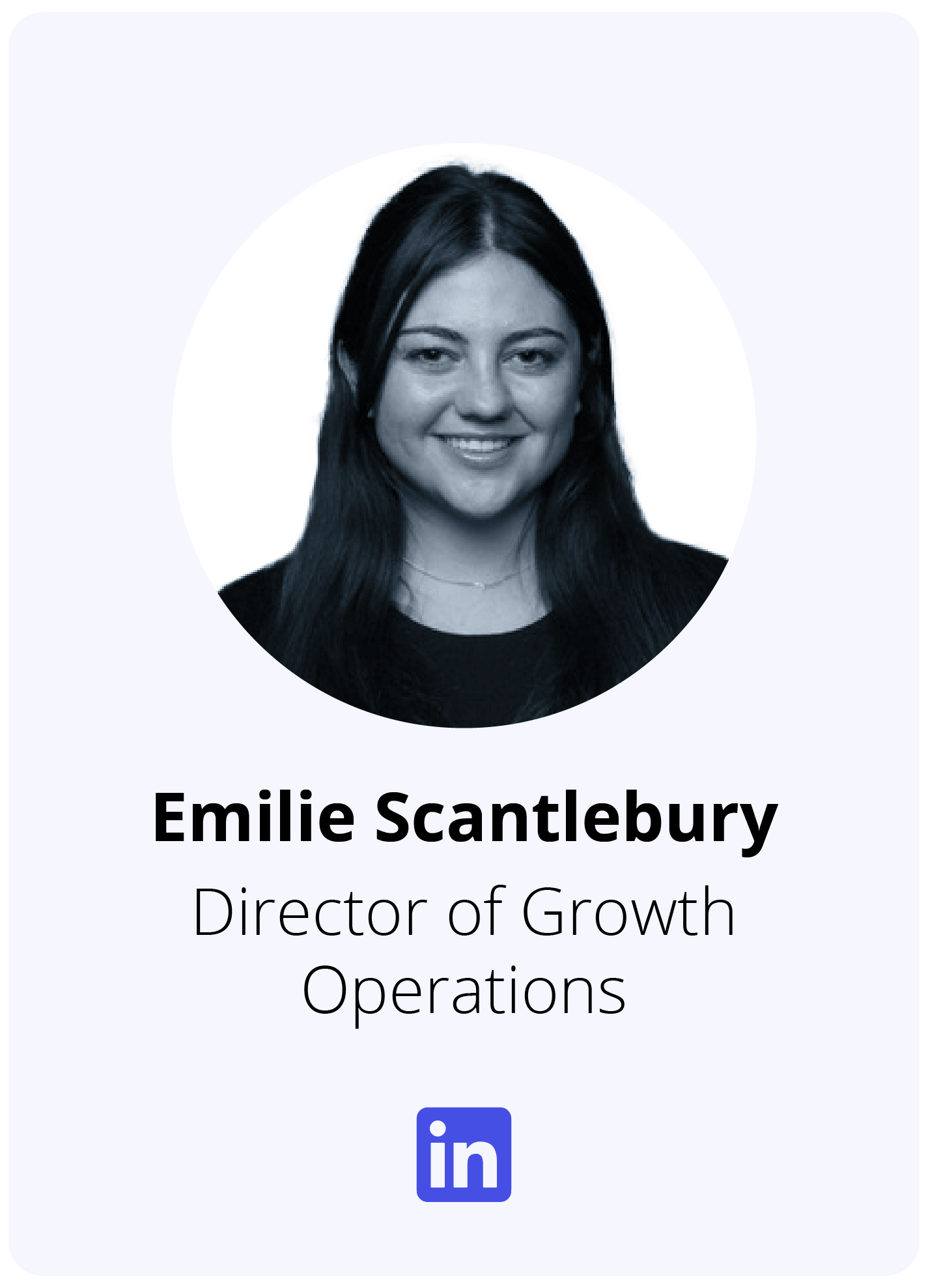 Headshot of MetroStar Director of Growth Operations Emilie Scantlebury